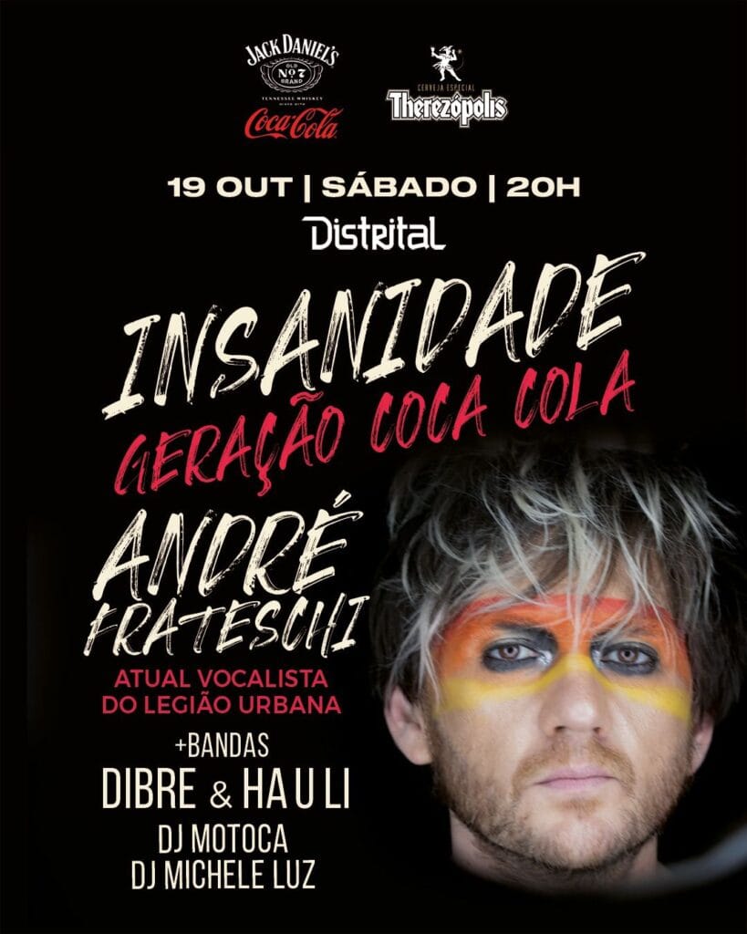 André Frateschi canta hits do Rock Nacional no Show “Brock Is Back” 2 Próximo show de André Frateschi