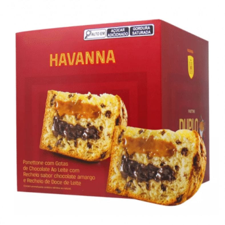 8 Melhores Panettones de 2024 para Todos os Gostos 15 Havanna Gotas de Chocolate Amargo e Doce de Leite - Melhor Combinação de Sabores