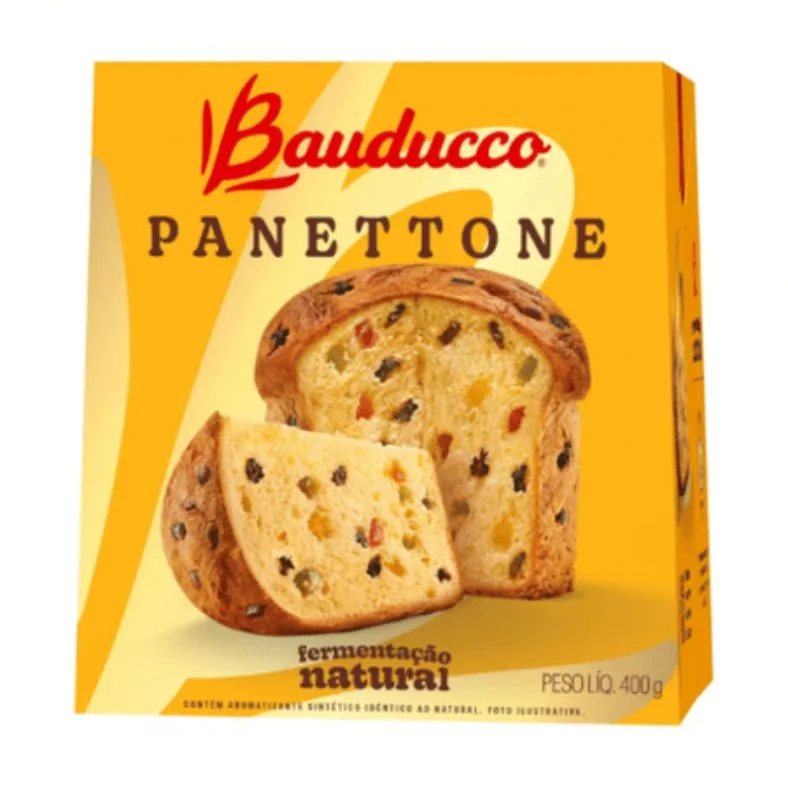 Panettone Bauducco 400g - Melhor Tradicional