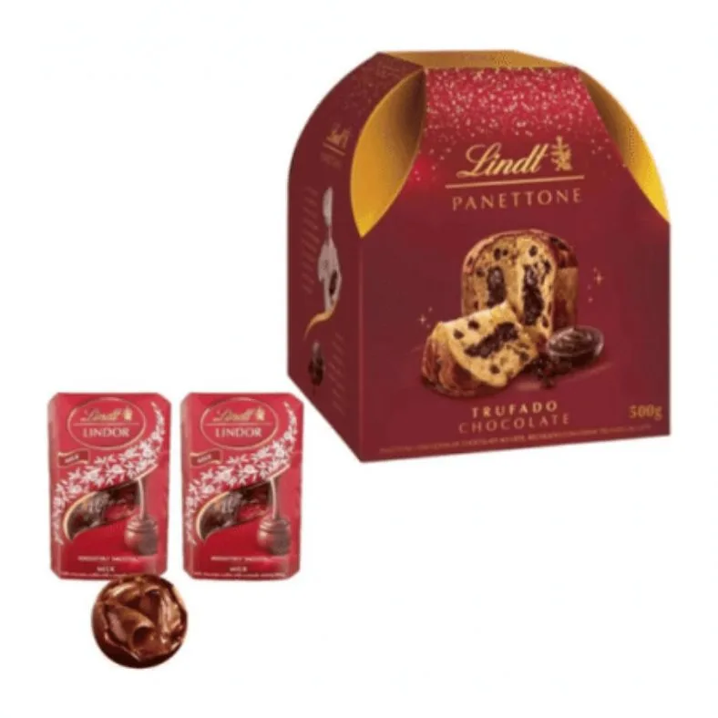 Panettone Lindt Trufado 500g - Melhor Trufado