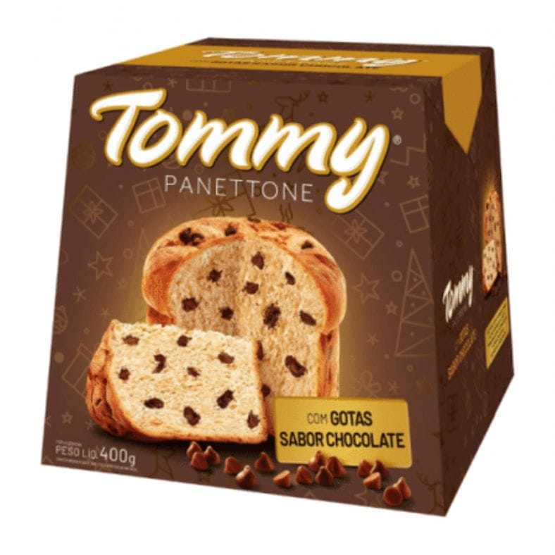 8 Melhores Panettones de 2024 para Todos os Gostos 10 Panettone Tommy Gotas de Chocolate 400g - Melhor Chocolate