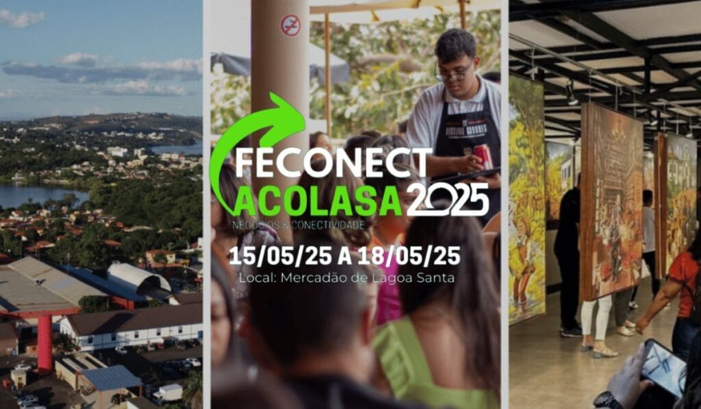 Feconect Acolasa 2025, programada para ocorrer em Lagoa Santa entre 15 e 18 de maio 2 Vem aí a Feconect Acolasa 2025: O Maior Evento de Negócios do Vetor Norte