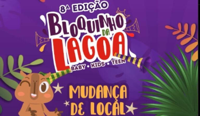 Carnaval Infantil em Lagoa Santa: Bloquinho da Lagoa 2025 com Novo Local e Atrações Especiais