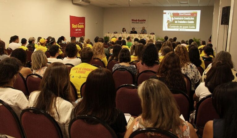 O Seminário sobre Condições de Trabalho e Saúde em Lagoa Santa