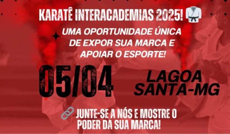 1º Campeonato Interacademias de Karatê em Lagoa Santa