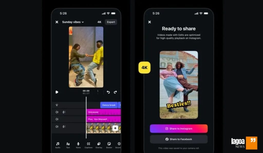 Instagram Lança Edits: A Nova Revolução em Edição de Vídeos para Criadores 5 Principais características do Edits
