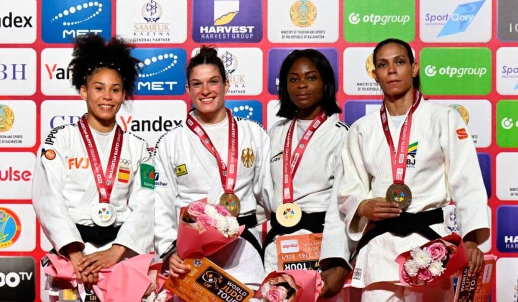O brilho do Judô brasileiro no Grand Slam de Astana 2025