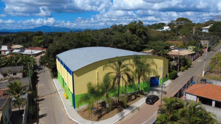 Ginásio da Lagoinha de Fora é reinaugurado com nova estrutura para esporte e lazer em Lagoa Santa