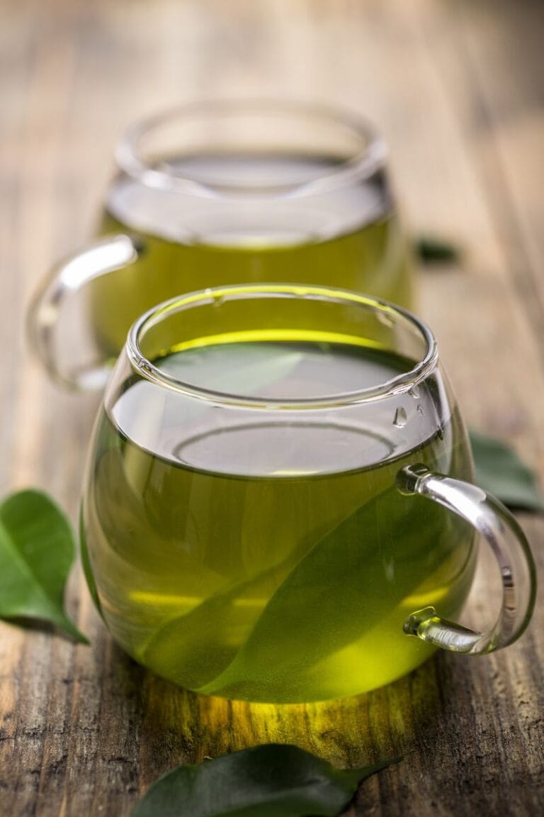 Chá verde para queima de gordura corporal