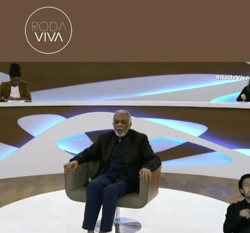 Roda Viva viraliza com trecho emblemático de Gilberto Gil de 1987