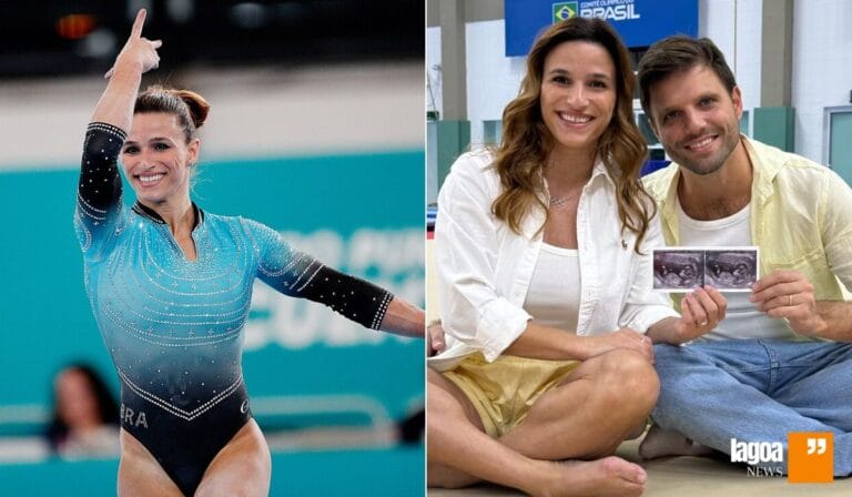 Jade Barbosa se emociona ao anunciar sexo do primeiro bebê em chá revelação intimista