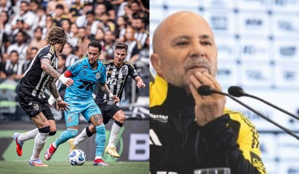 Atlético tropeça de novo em casa, sai vaiado e Sampaoli cobra mais ambição