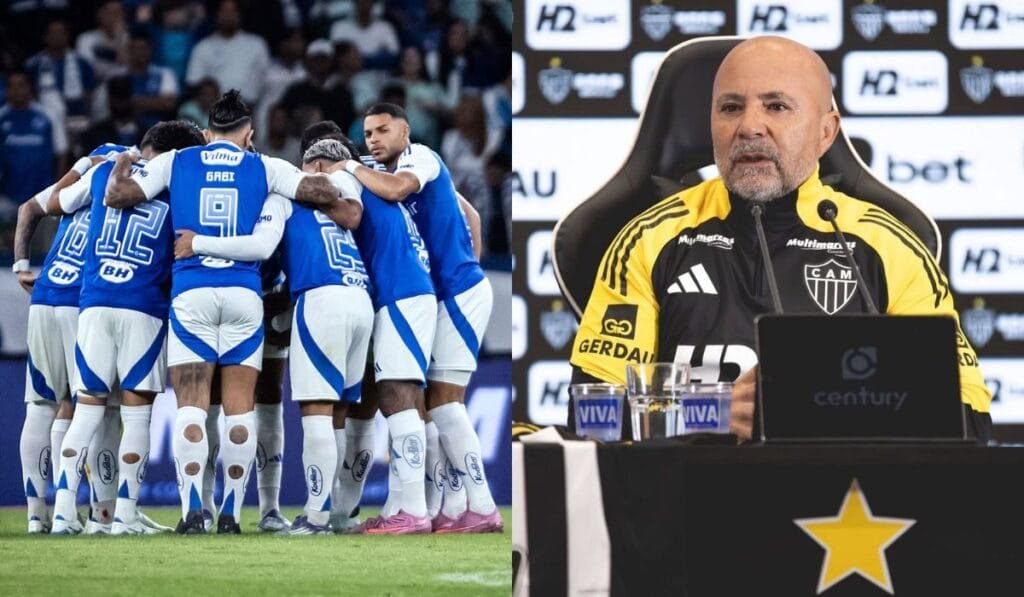 Cruzeiro e Atlético-MG se enfrentam com tudo em decisão nas quartas da Copa do Brasil