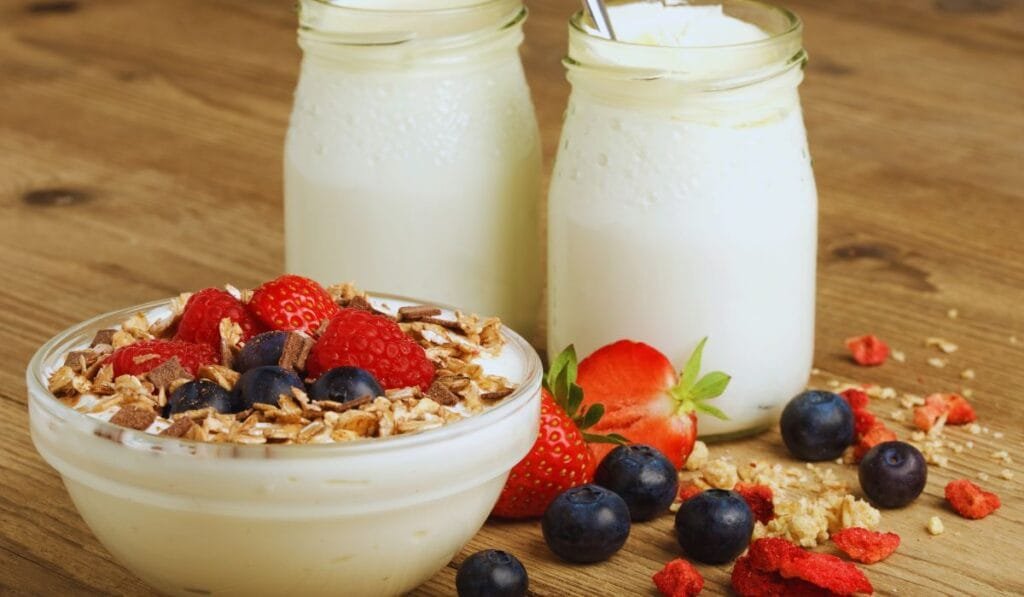 alimentos para Fortalecer a Imunidade - Iogurte natural