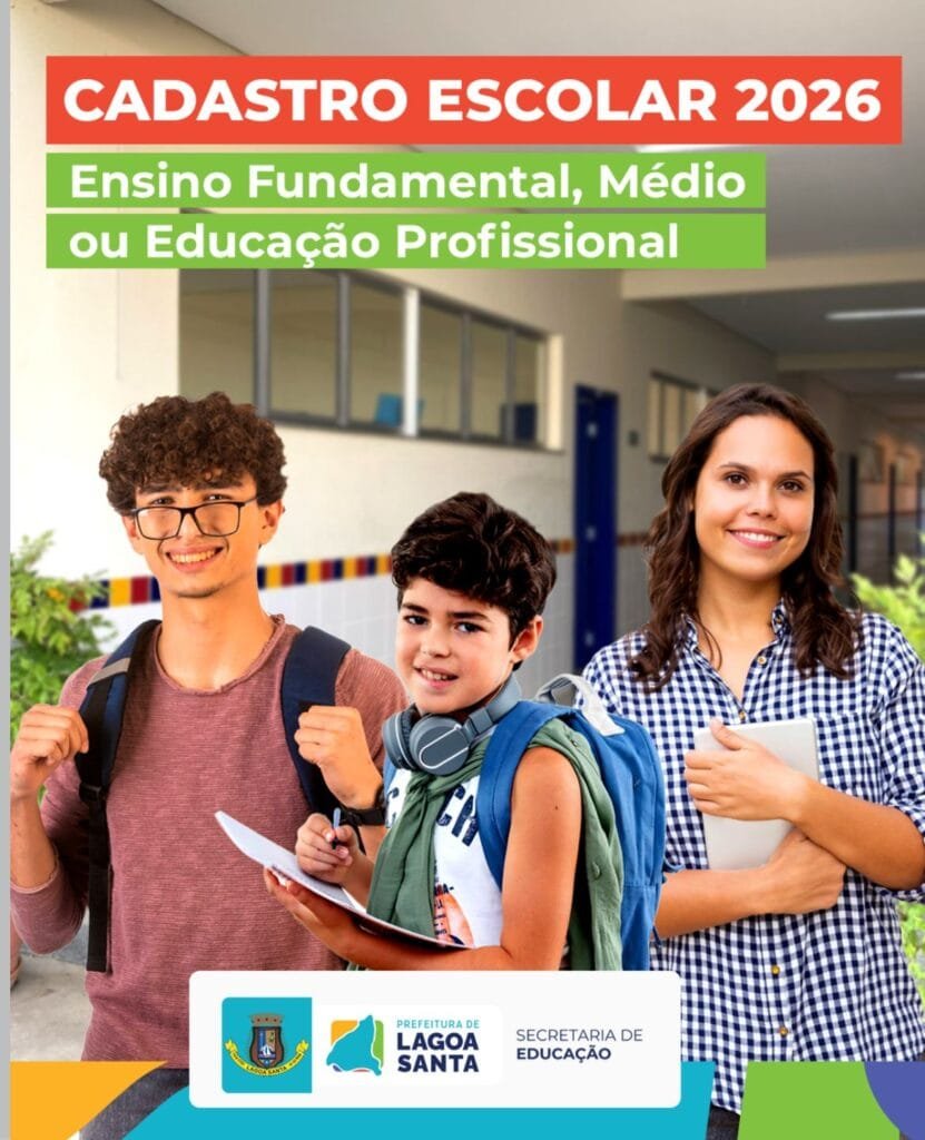 Cadastro Escolar SUCEM 2026 já começou em Minas Gerais: confira como se inscrever em Lagoa Santa 2 Guia SUCEM 2026 - Inscrição Escolar em Lagoa Santa