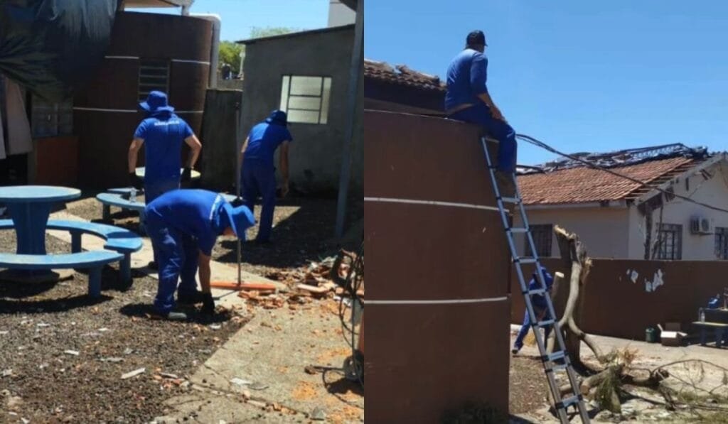 Governo do Paraná mobiliza pessoas privadas de liberdade para reconstrução em Rio Bonito do Iguaçu