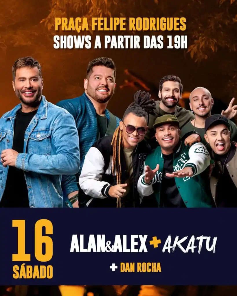 Festa de agosto em Lagoa Santa 2025 - Alan & Alex