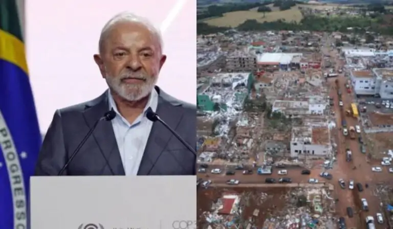 Na COP30, Lula cita tornado no Paraná e promete enfrentar o negacionismo climático
